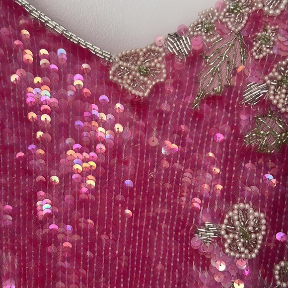 ❌❌no longer available❌❌LoveShackFancy Meline Embellished Sequined Dress - Picture 5 of 5